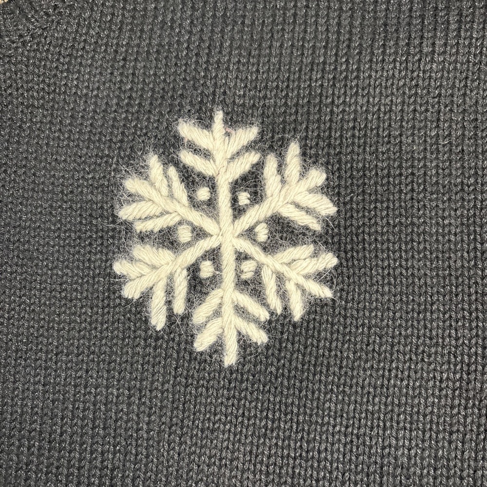 Marisa Christina Sweater Vest Women 1X Ugly Christmas Holiday Winter Teacher VTG - Picture 7 of 11